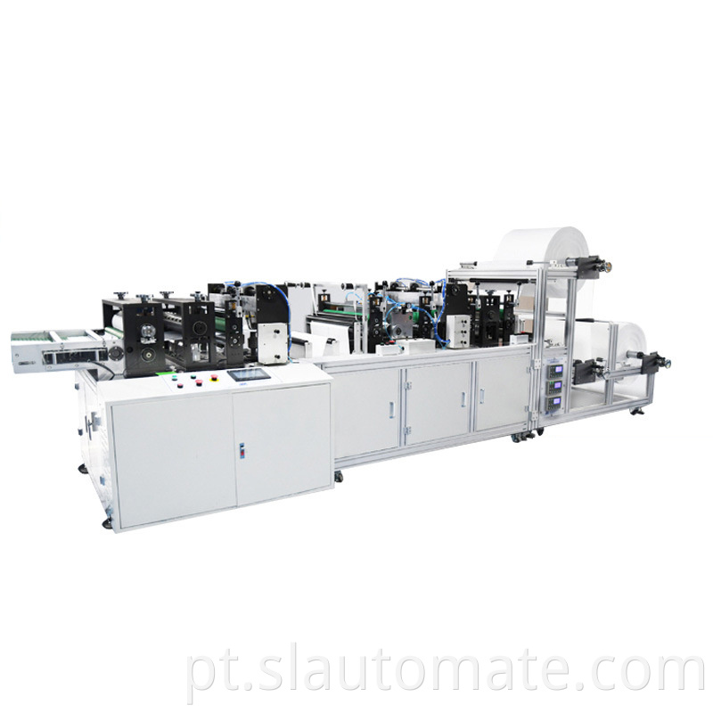 Non-woven face towel machine